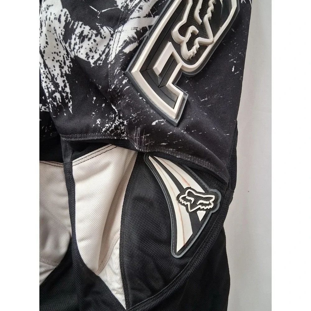 Fox Racing Pants Black and White Logo‎ Fox Racing Size 28 Unisex Adult
